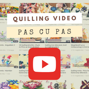 QuillingShop - Magazin online pentru benzi de hârtie Quilling, instrumente și modele
