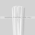 Hârtie quilling, Alb perlat, 4mm. (100 buc., 49cm)