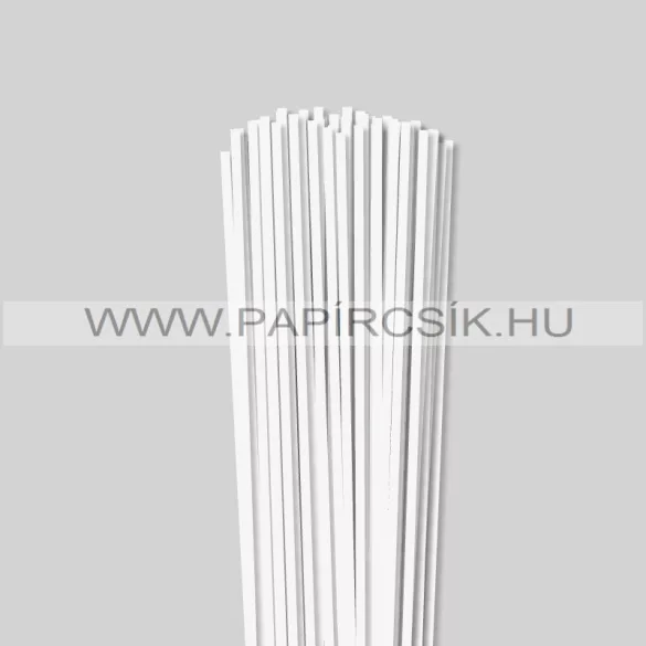 Hârtie quilling, Alb perlat, 4mm. (100 buc., 49cm)