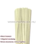 Hârtie quilling, Vanilie, 4mm. (100 buc., 49cm)