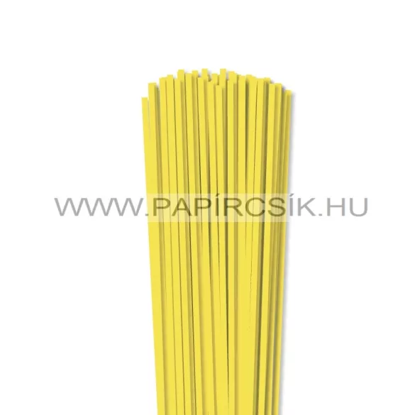 Pachet XL - Hârtie quilling, Galben de lămâie, 4mm. (240 buc., 49cm)