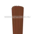 Hârtie quilling, Barna, 4mm. (100 buc., 49cm)