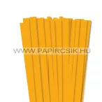 Hârtie quilling, Galben închis, 10mm. (50 buc., 49cm)