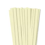 Hârtie quilling, Vanilie, 10mm. (50 buc., 49cm)