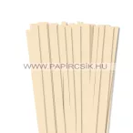 Hârtie quilling, Crem, 10mm. (50 buc., 49cm)