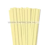 Hârtie quilling, Galben pal, 10mm. (50 buc., 49cm)