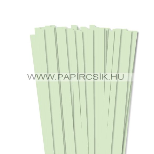Hârtie quilling, Verde pal, 10mm. (50 buc., 49cm)