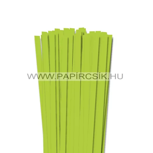 Hârtie quilling, Verde de primăvară, 10mm. (50 buc., 49cm)