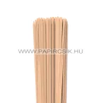 Testszín/Barack, 2mm-es quilling papírcsík (120db, 49cm)