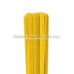 Sárga, 2mm-es quilling papírcsík (120db, 49cm)