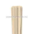 Krém, 2mm-es quilling papírcsík (120db, 49cm)