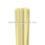 Halványsárga, 2mm-es quilling papírcsík (120db, 49cm)