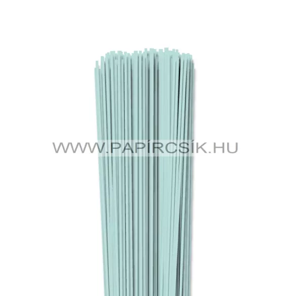 Halványkék, 2mm-es quilling papírcsík (120db, 49cm)