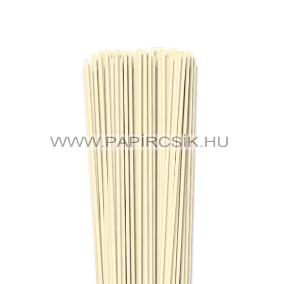 Hârtie quilling, Ivoriu, 3mm. (100 buc., 49cm)