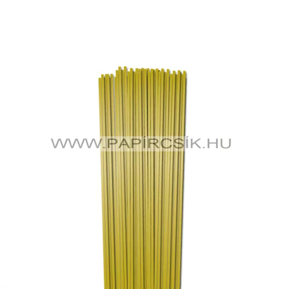 Hârtie quilling, Aur, 3mm. (100 buc., 49cm)