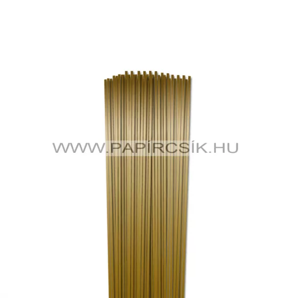 Hârtie quilling, Aur, 3mm. (100 buc., 49cm)