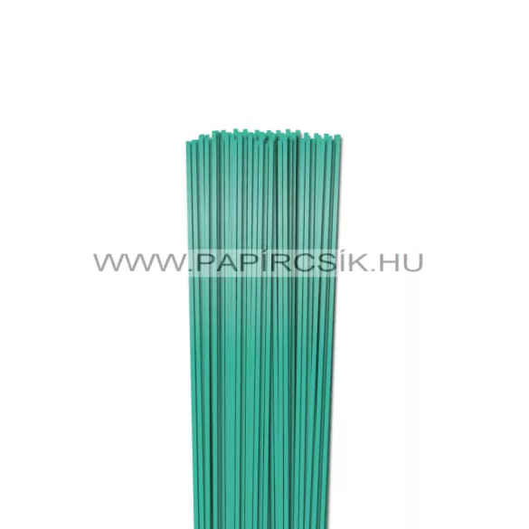 Menta METÁL, 3mm-es quilling papírcsík (100 db, 49cm)