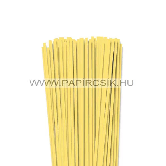 Pachet XL - Hârtie quilling, Galben canar, 4mm. (240 buc., 49cm)