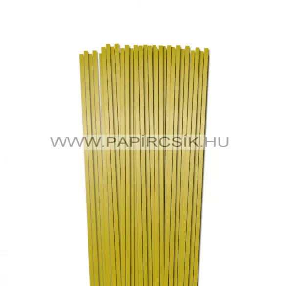 Hârtie quilling, Aur Lux, 5mm. (100 buc., 49cm)