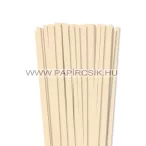 Pachet XL - Hârtie quilling, Crem, 7mm. (240 buc., 49cm)