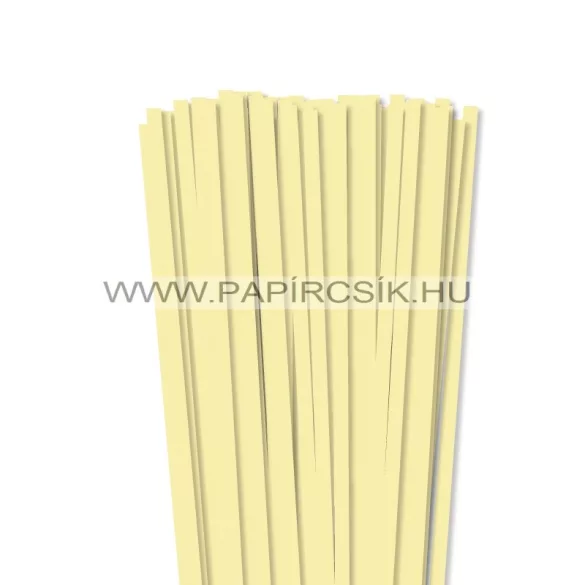 Pachet XL - Hârtie quilling, Galben pal, 7mm. (240 buc., 49cm)