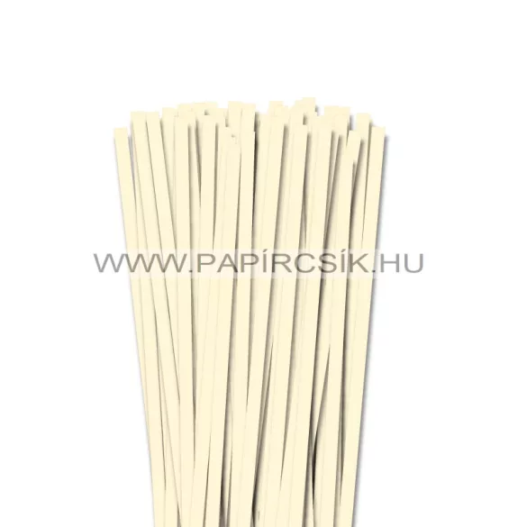 Hârtie quilling, Ivoriu, 7mm. (80 buc., 49cm)