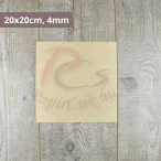 Placă de lemn presată (16x16cm,  3mm, 1buc.)