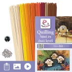   Arici şi frunză - model pt. tehnica quilling (benzi - 210 buc. și descriere cu poze)