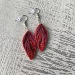 Cercei 3. - Model quilling (100 benzi, piese pentru cercei 20 buc./10 perechi, cu descriere, modele și imagini)