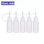 Tub de lipici -Quilling cu ac metalic 10 ml (5 buc., gol)