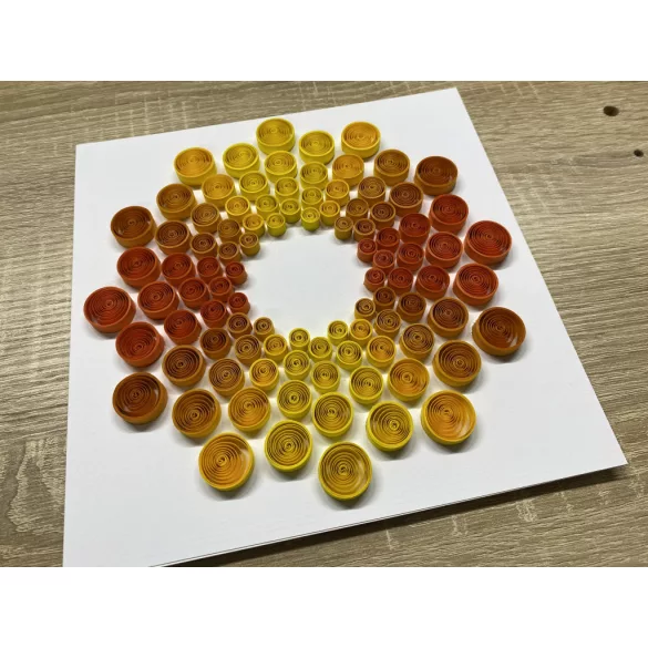 Quilling 1x1 - Mandala - Tanfolyam Alapanyagokkal